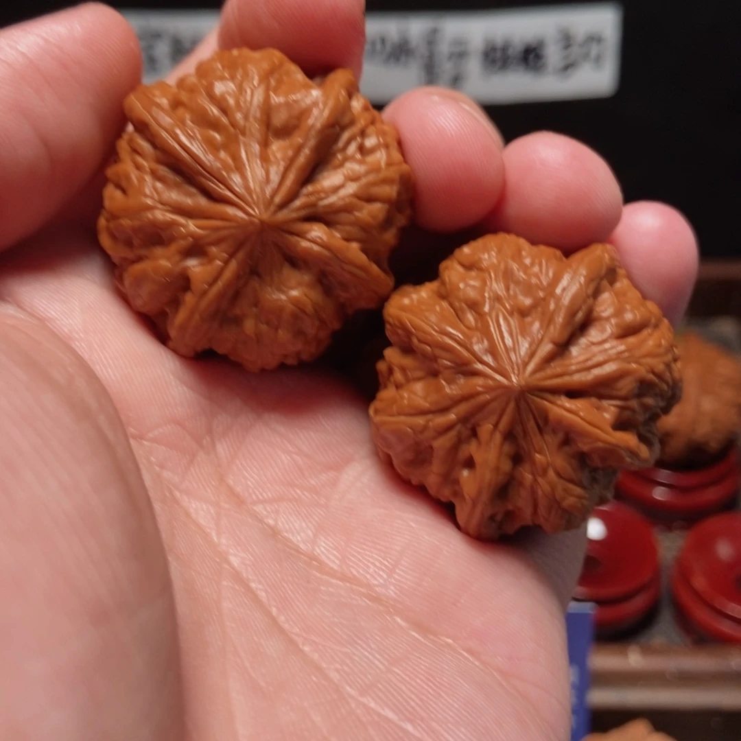 吊坠文玩核桃J*凹底83