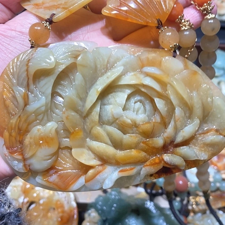 岫玉毛衣链未镶嵌