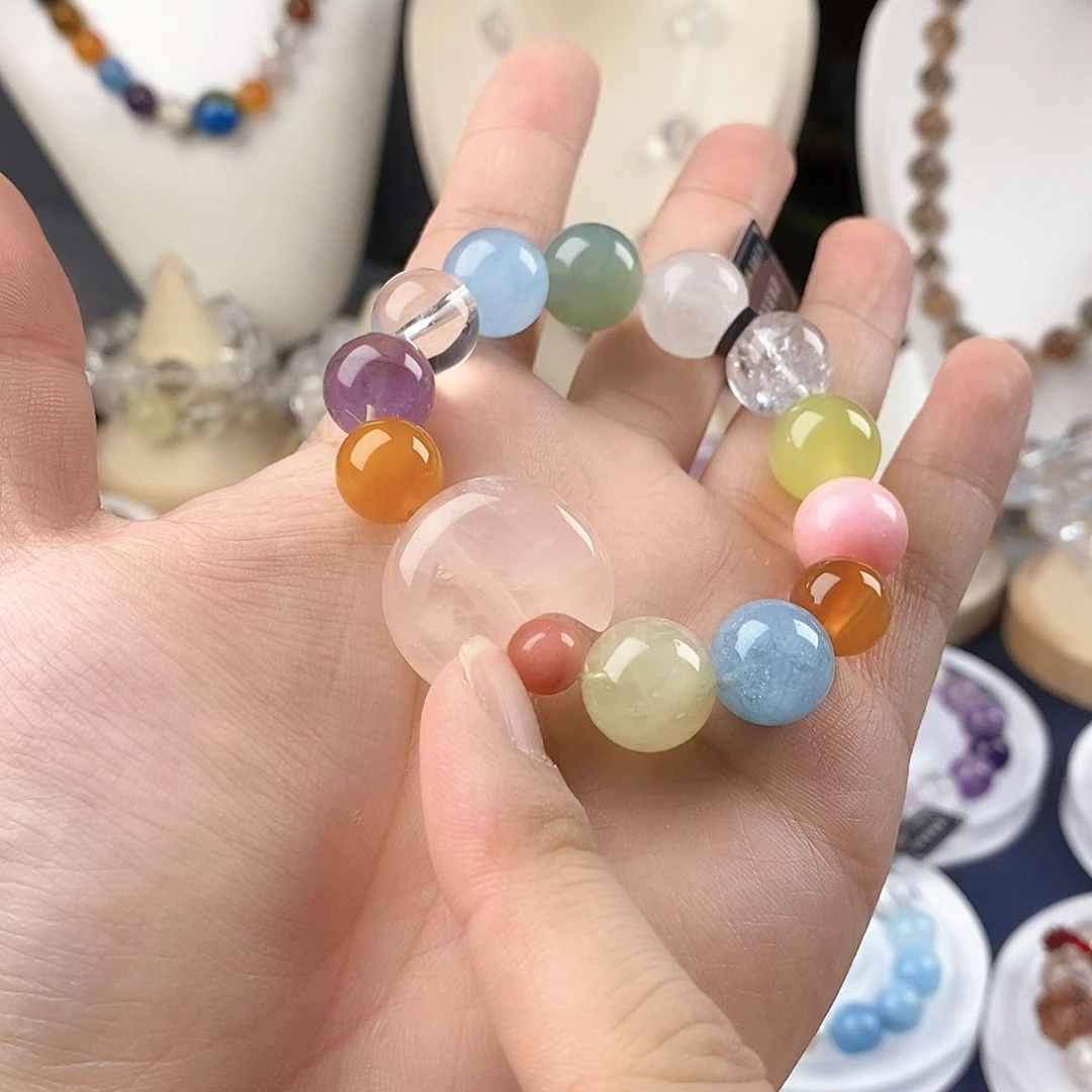 银S925镶嵌手链水晶