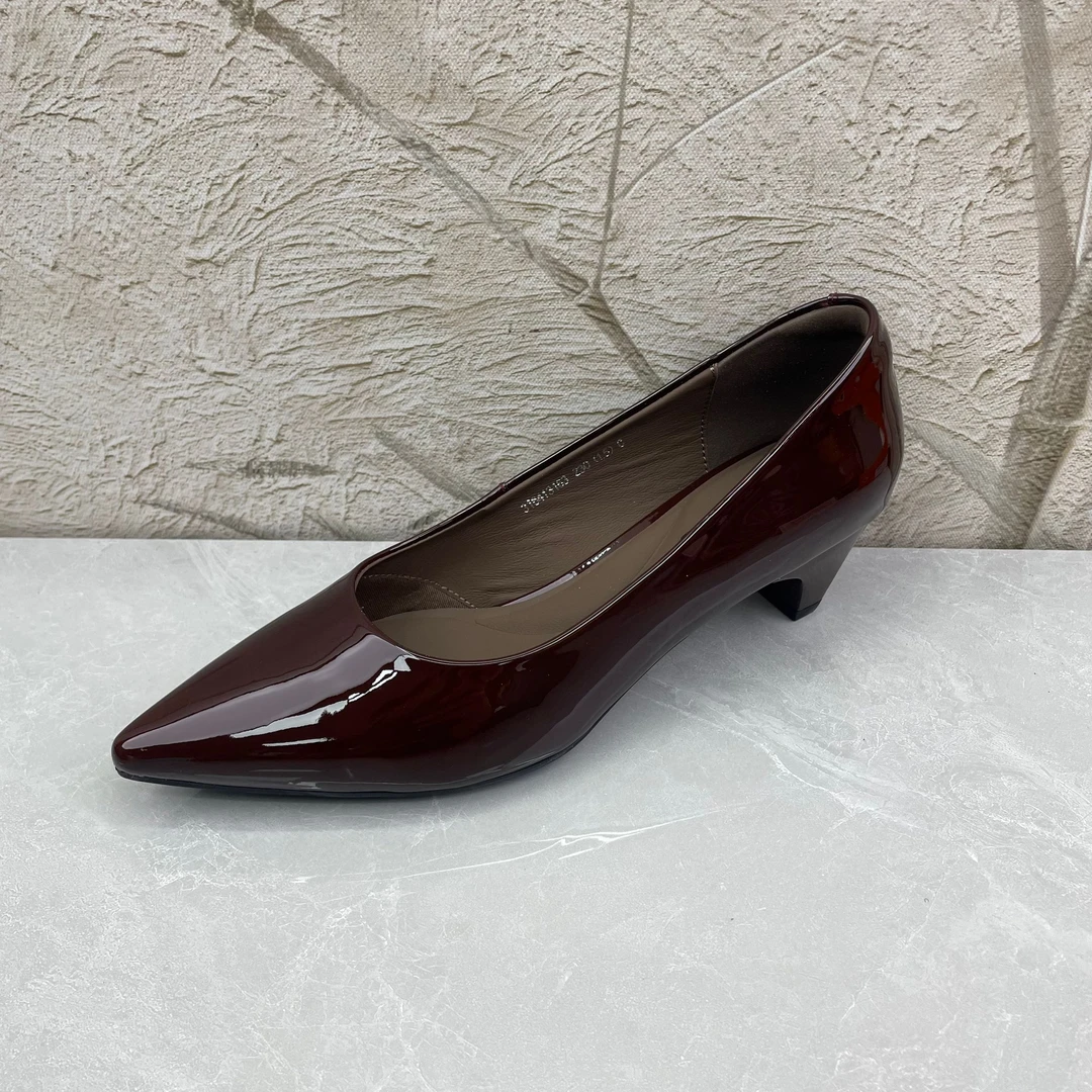 单鞋女 (牛皮)316413163酒红(孤品) d区37/38码