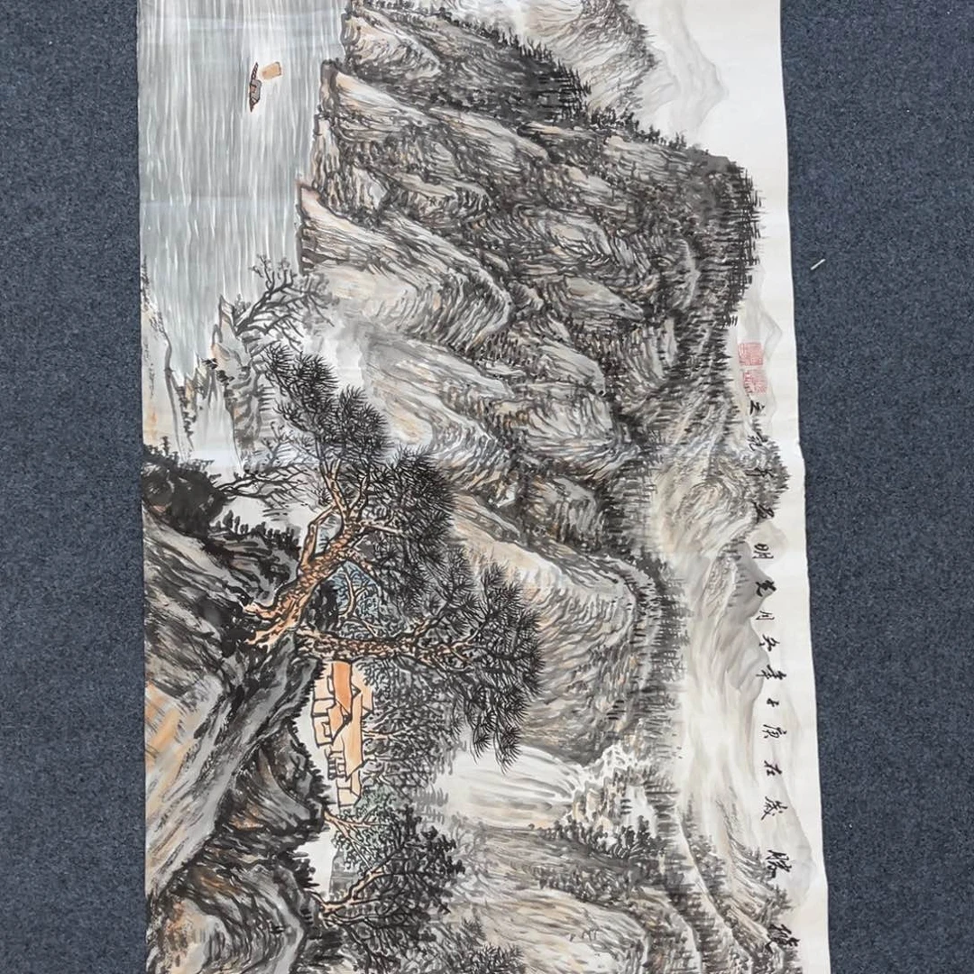 国画手绘画作品和绘画