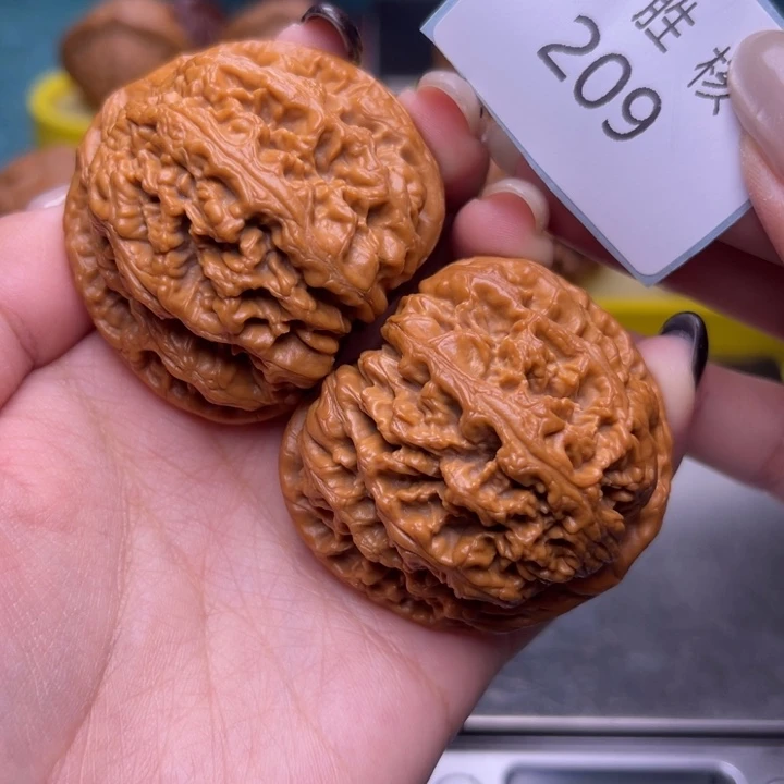 文玩核桃把件大粗筋46.209