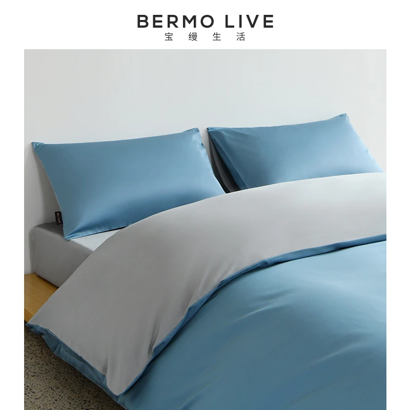 宝缦家纺100支全棉被套BMZC