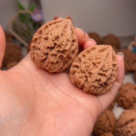 吊坠文玩核桃野生无名差尺