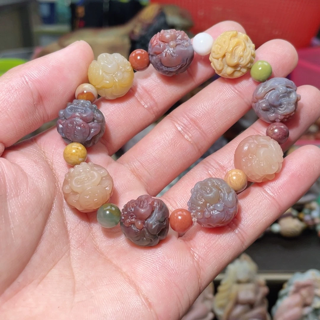 石英质玉未镶嵌手链