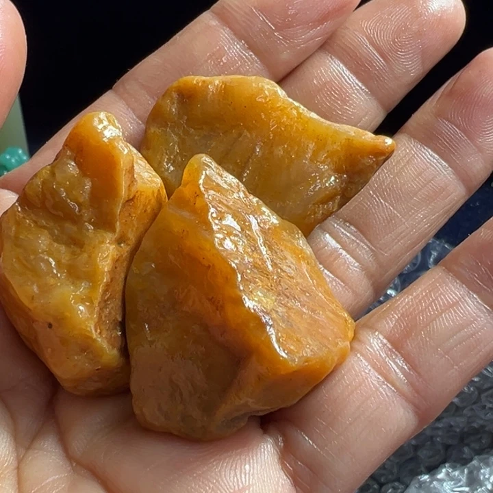 老挝石森*北部田黄三个