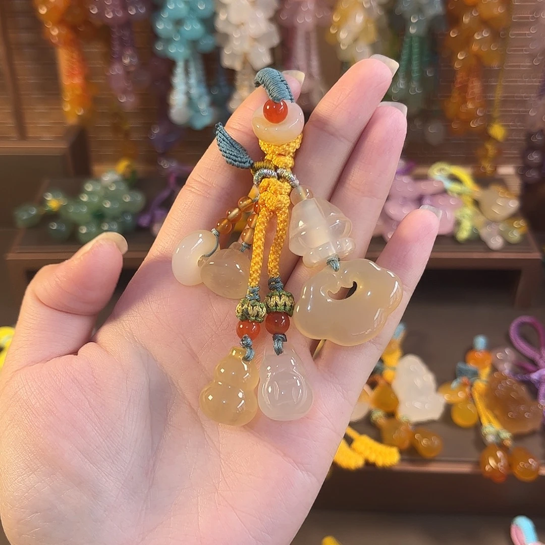 玛瑙/玉髓未镶嵌车挂