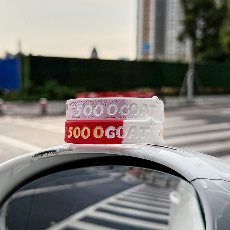 詹姆斯5000分系列球星周边手饰篮球运动手环时尚渐变款硅胶腕带