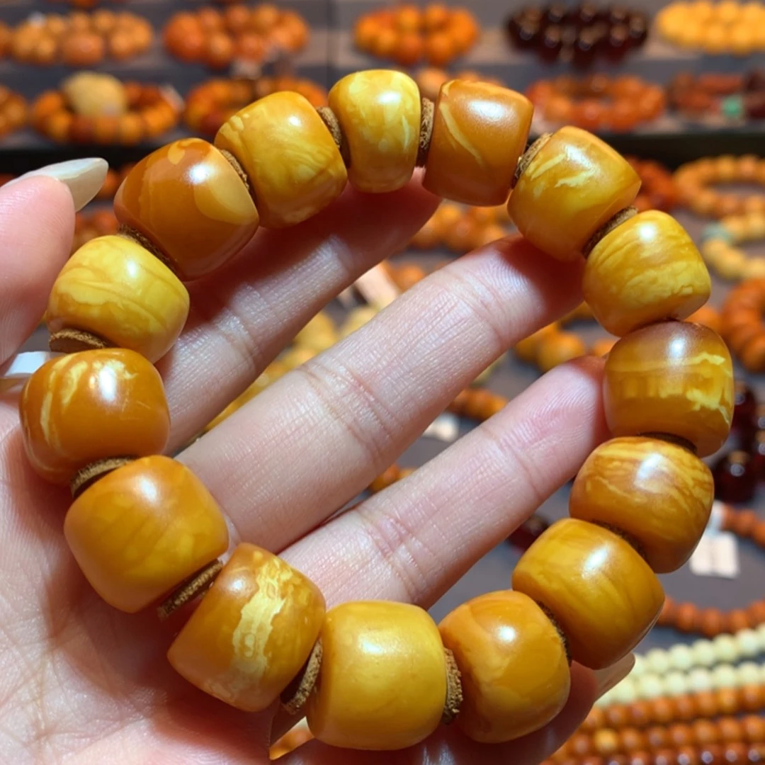 【闪购商品】手串蜜蜡未镶嵌蜜蜡手串