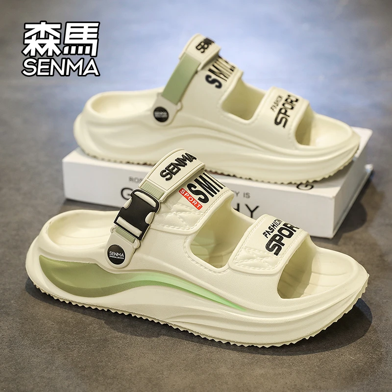 森马凉鞋男夏季新款软底减震轻便沙滩鞋中大童时尚休闲百搭凉拖鞋