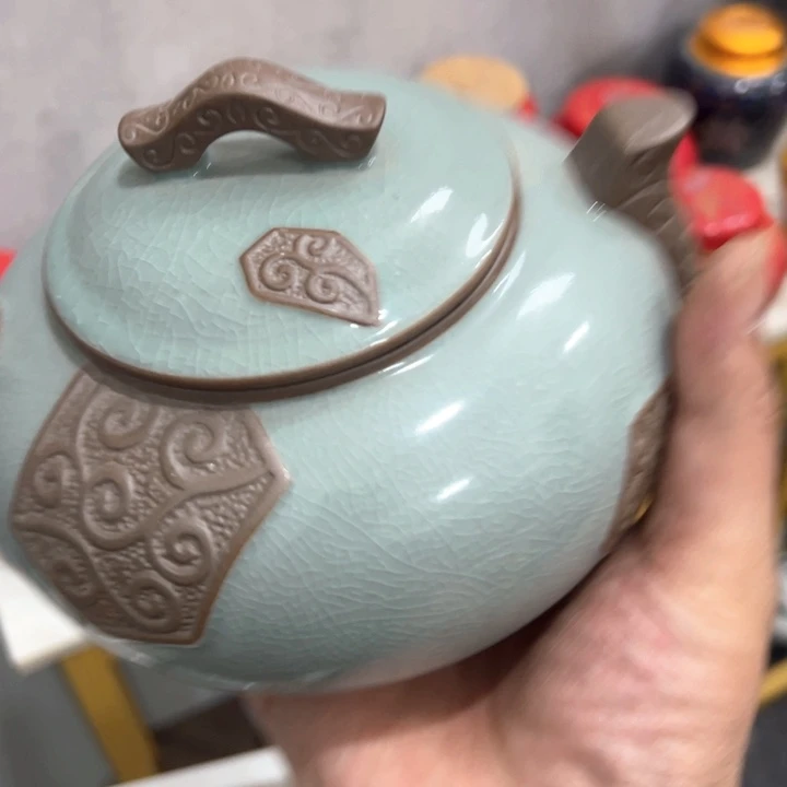 瑕疵福利品陶瓷茶叶罐