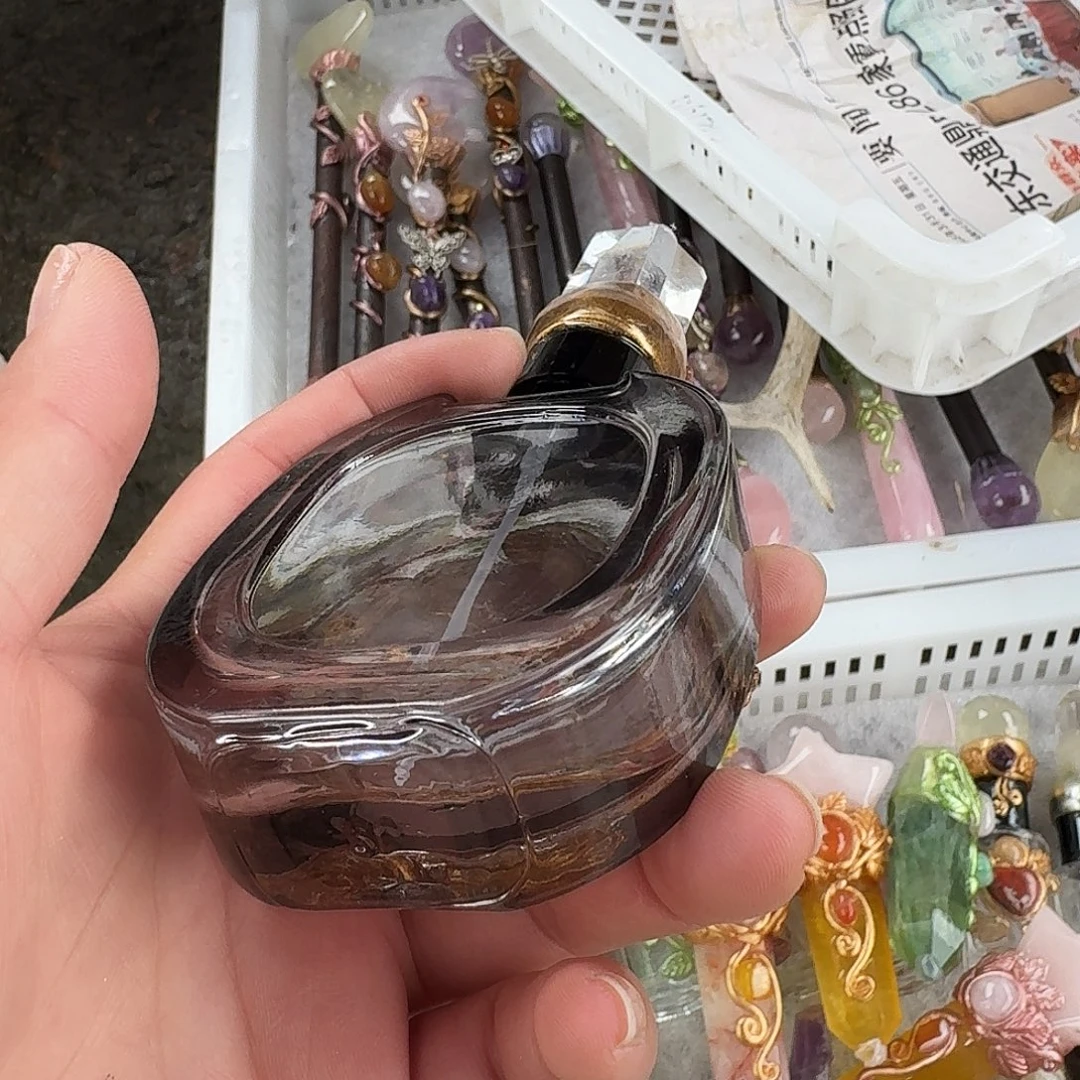 H***a烟晶手链未镶嵌白