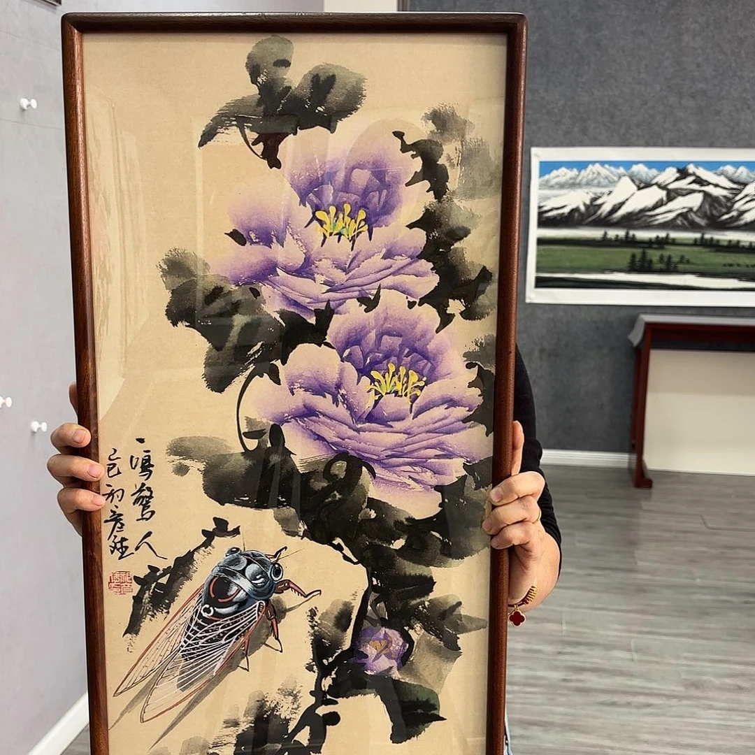 国画亲笔手绘原创