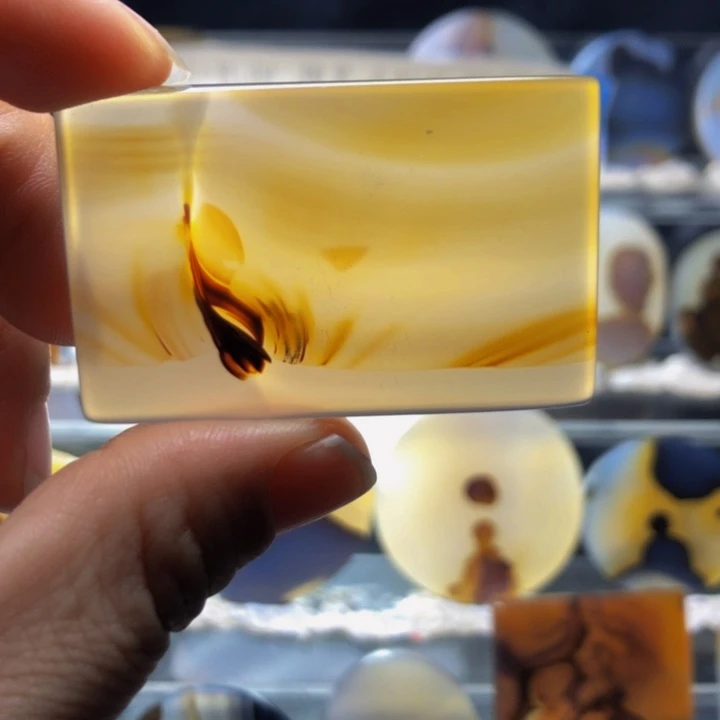 合金玛瑙/玉髓珠宝奇石42