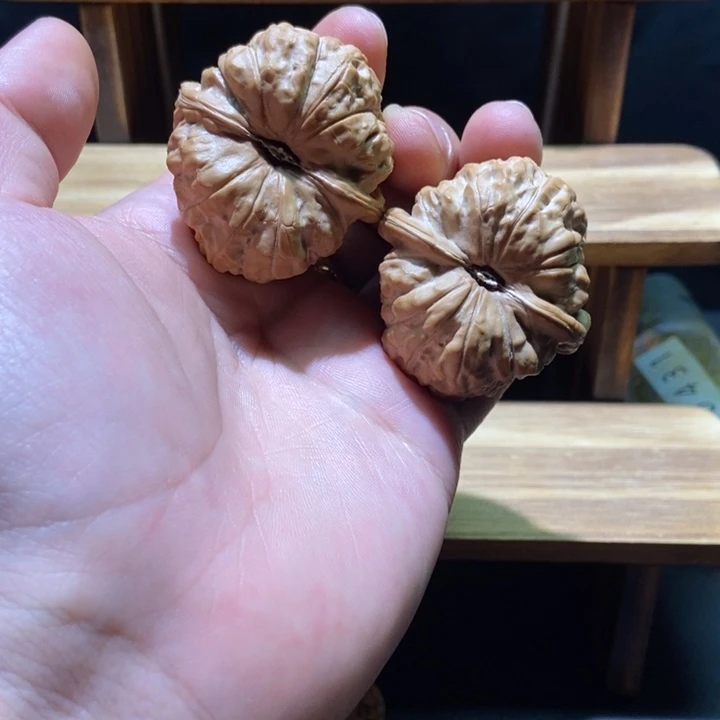 吊坠文玩核桃42凹底南瓜