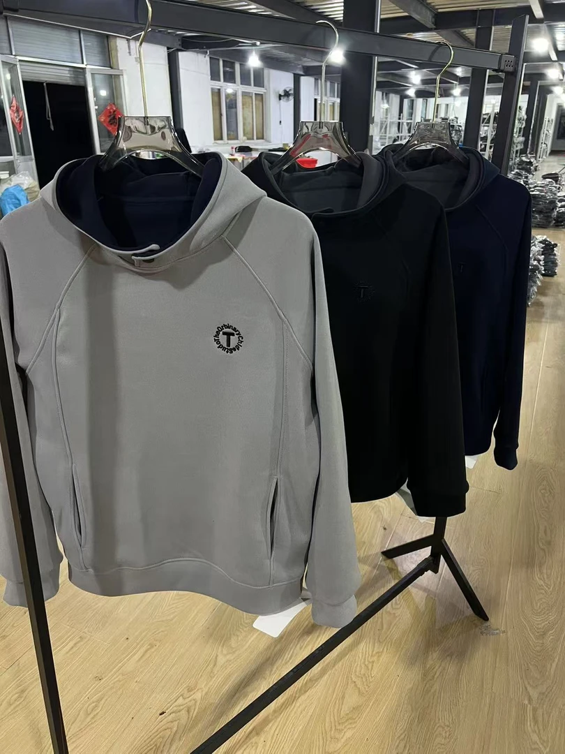 双面绒砸扣男款连帽卫衣30号