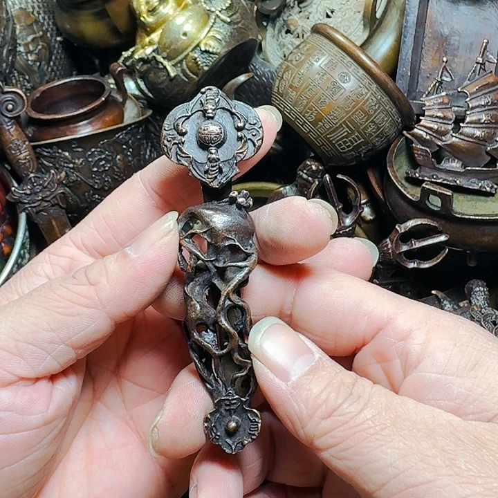 铜器摆件收收藏藏