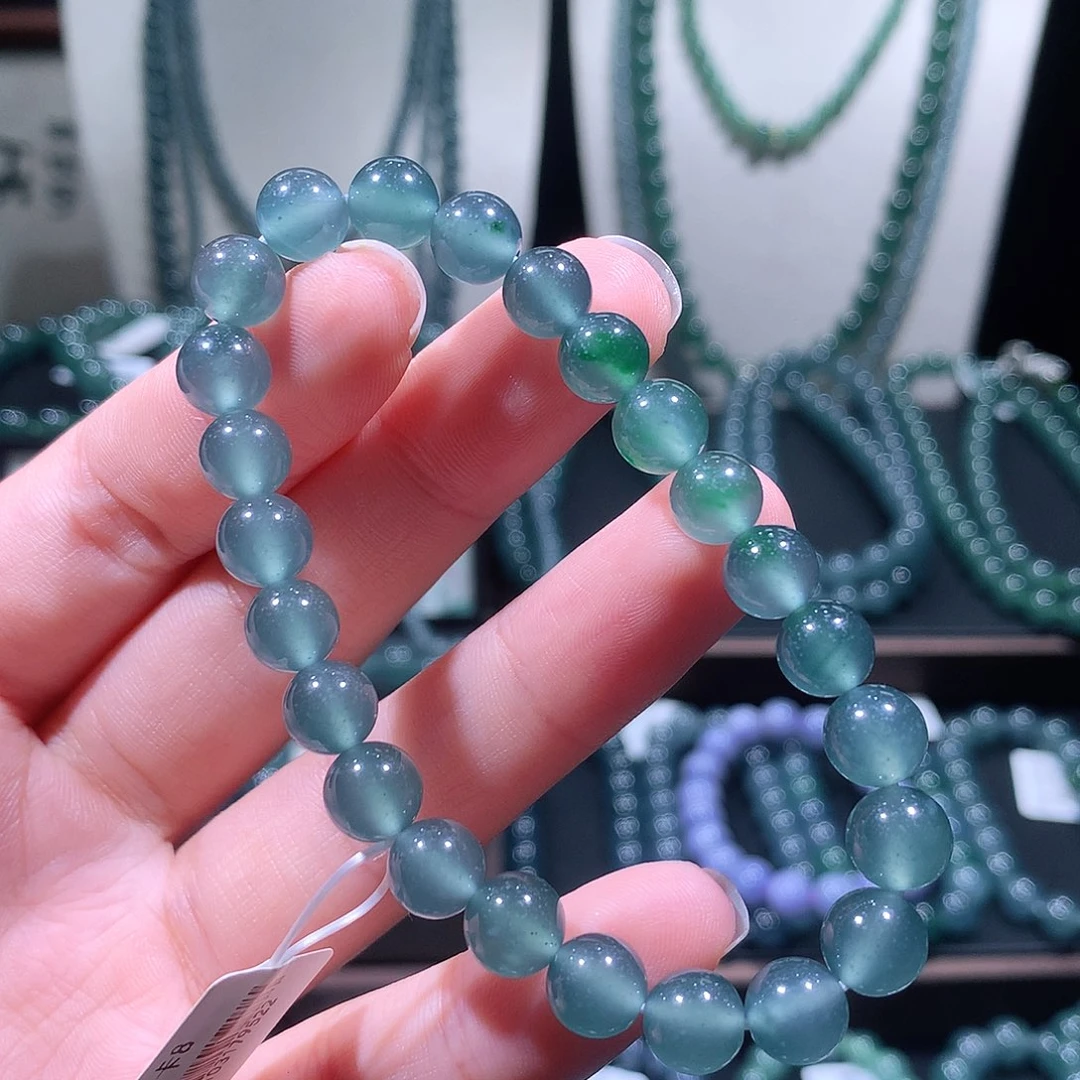 未镶嵌手链翡翠天然a货翡翠手串8