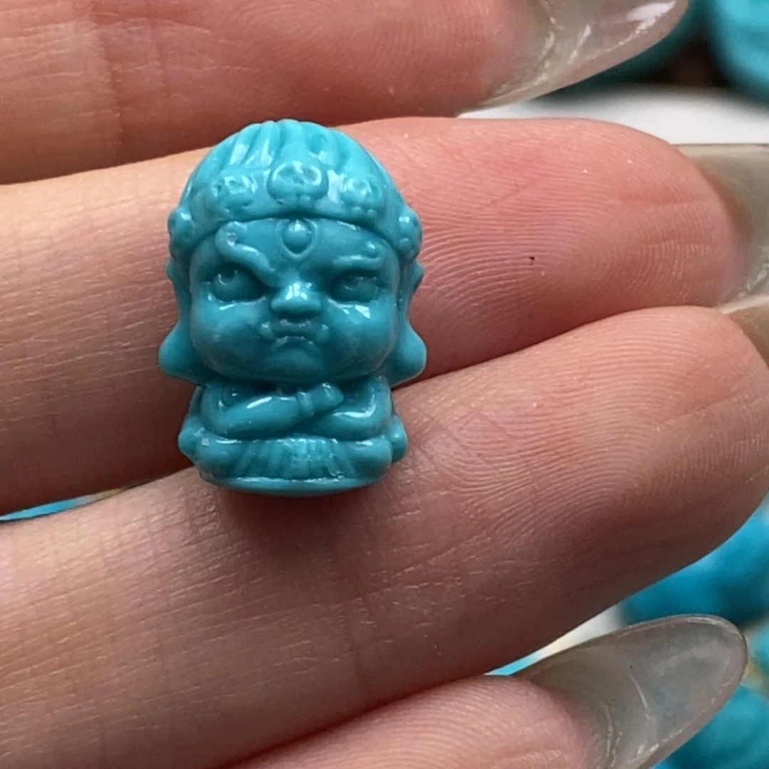 绿松石未镶嵌颈饰