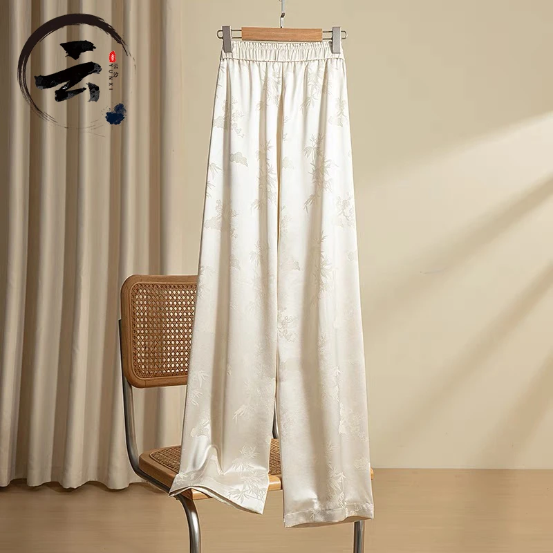 云汐7113夏装新款百搭显瘦透气女裤