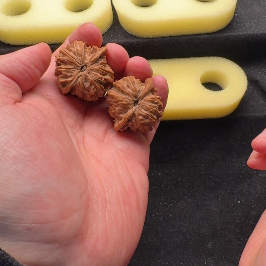 文玩核桃吊坠白*！36野核