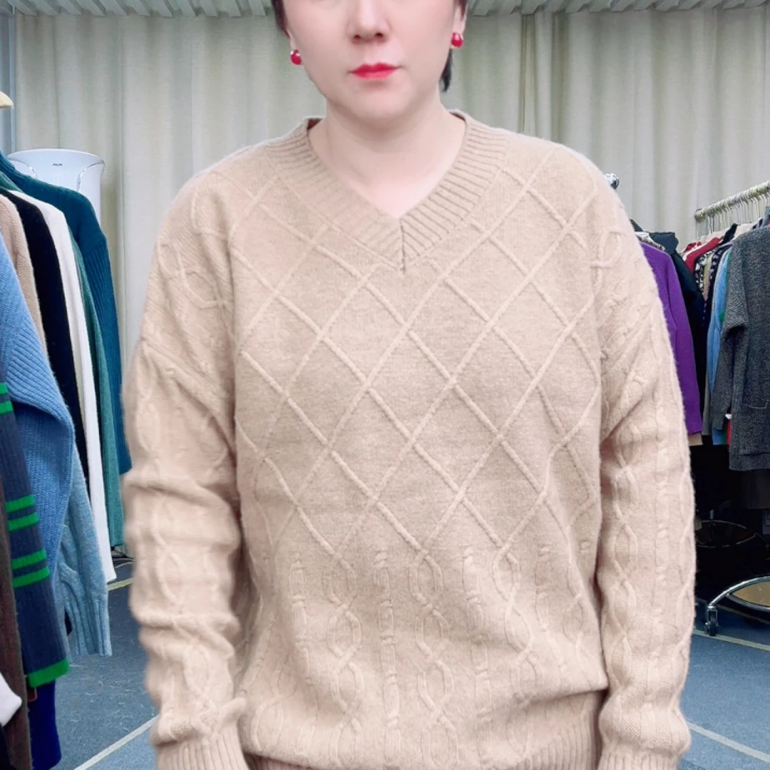 F016经典时尚宽松打底衫女装