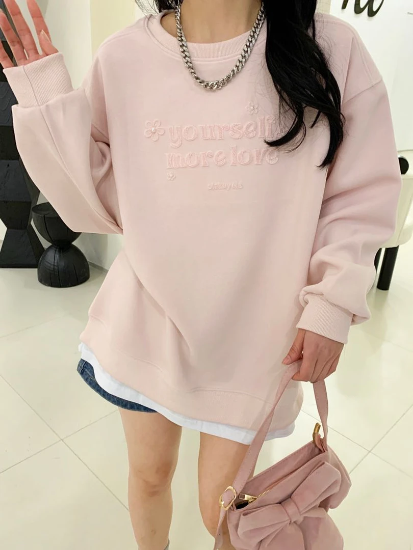 （实体店批发）256062孕妇休闲百搭假两件卫衣