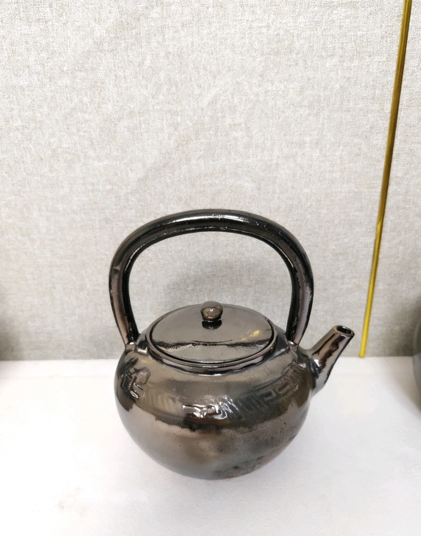 平定黑砂锅大容量提梁茶壶家用明火烧水燃气灶煤气灶电陶炉通用