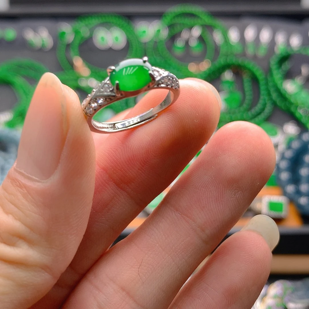 未镶嵌手链翡翠翡翠