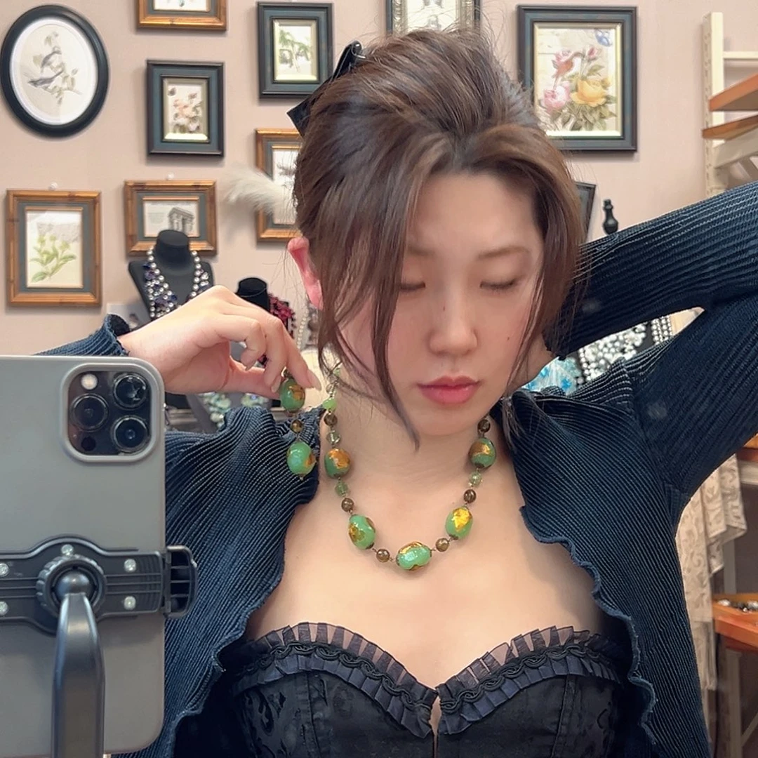 幽***幽颈饰玻璃编号334 项链