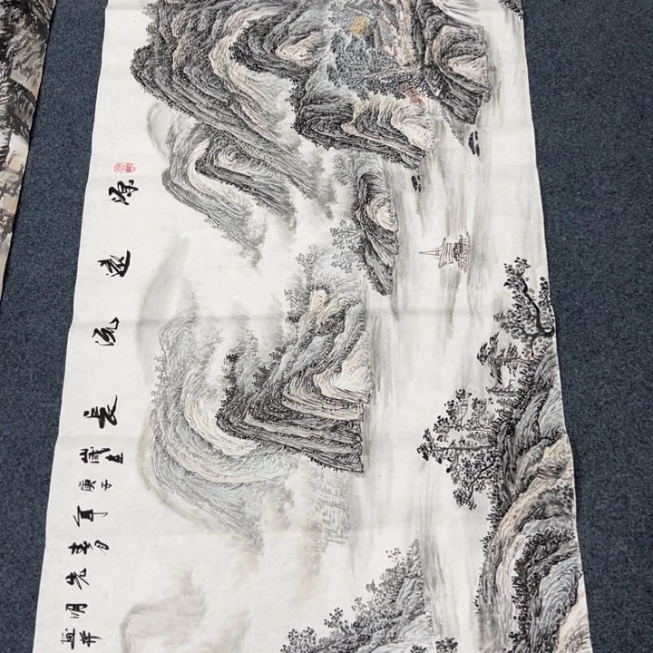 国画登绘画手绘作品