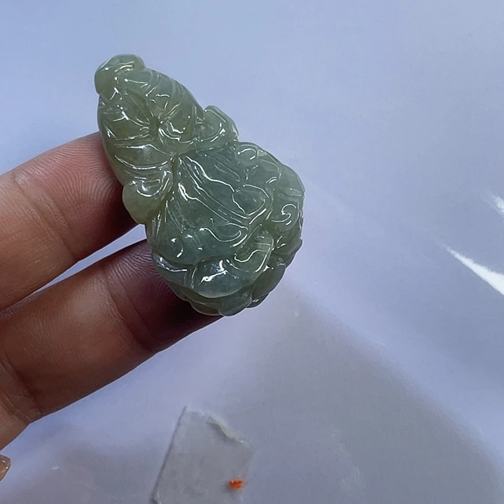 颈饰未镶嵌翡翠大白菜吊坠