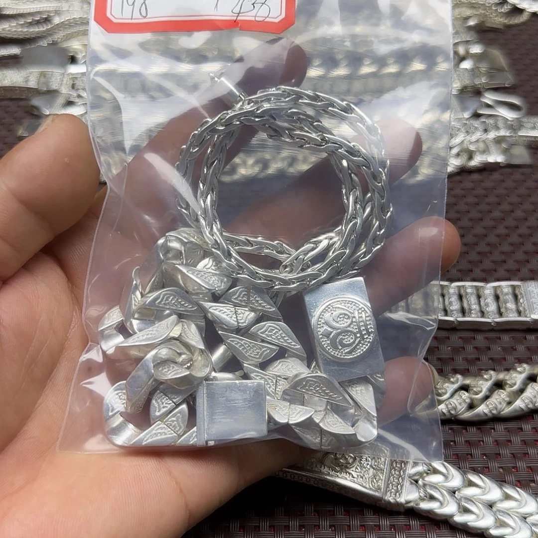 金银老银，925手串项链