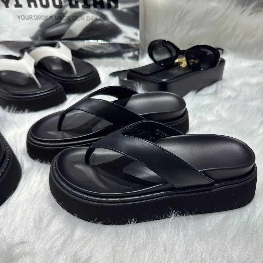 【YKL】新款休闲百搭夏季外穿厚底简约人字拖鞋