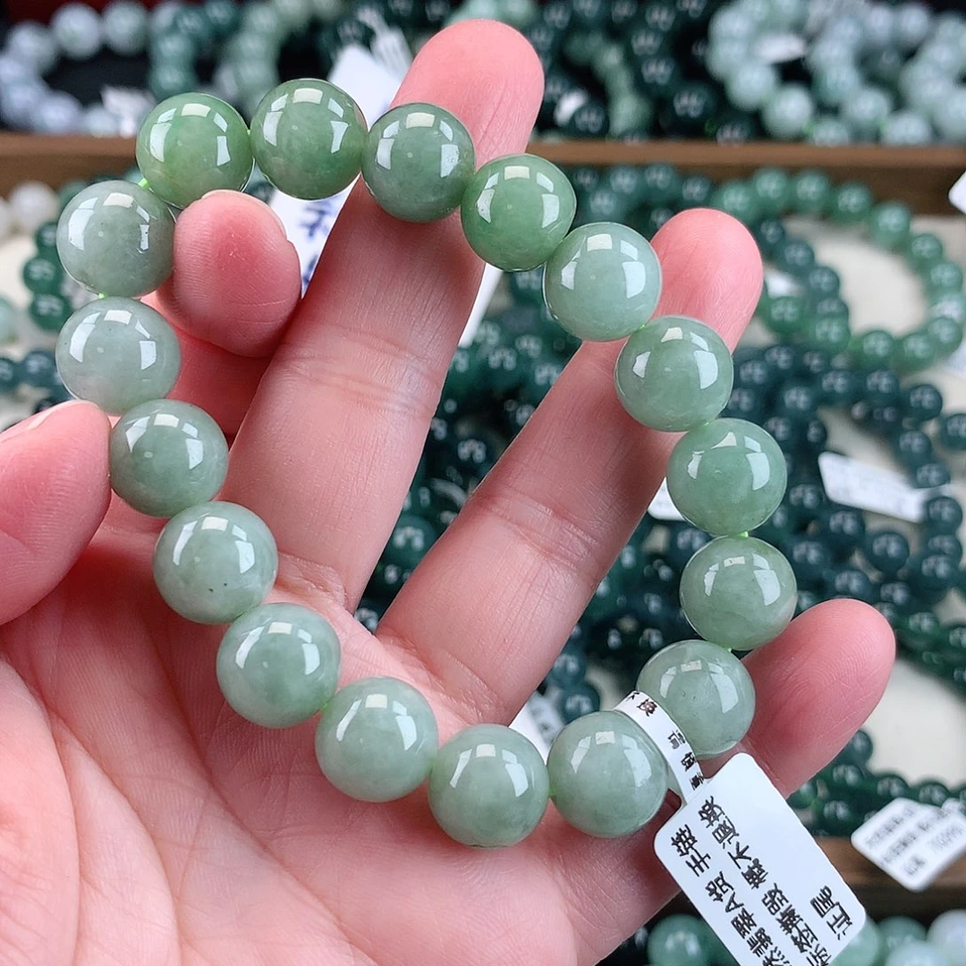 翡翠未镶嵌毛衣链