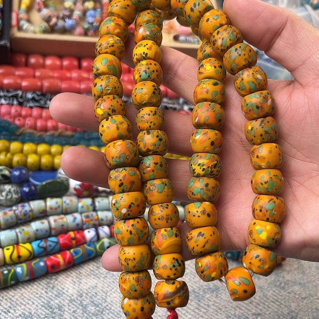 琉璃非金属点彩破破珠