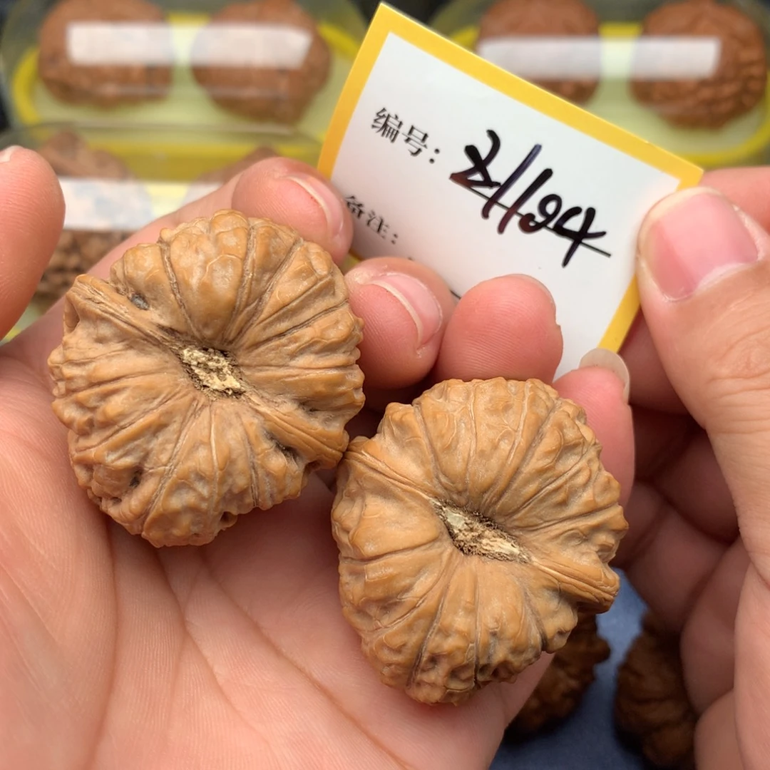 文玩核桃把件40南瓜1104