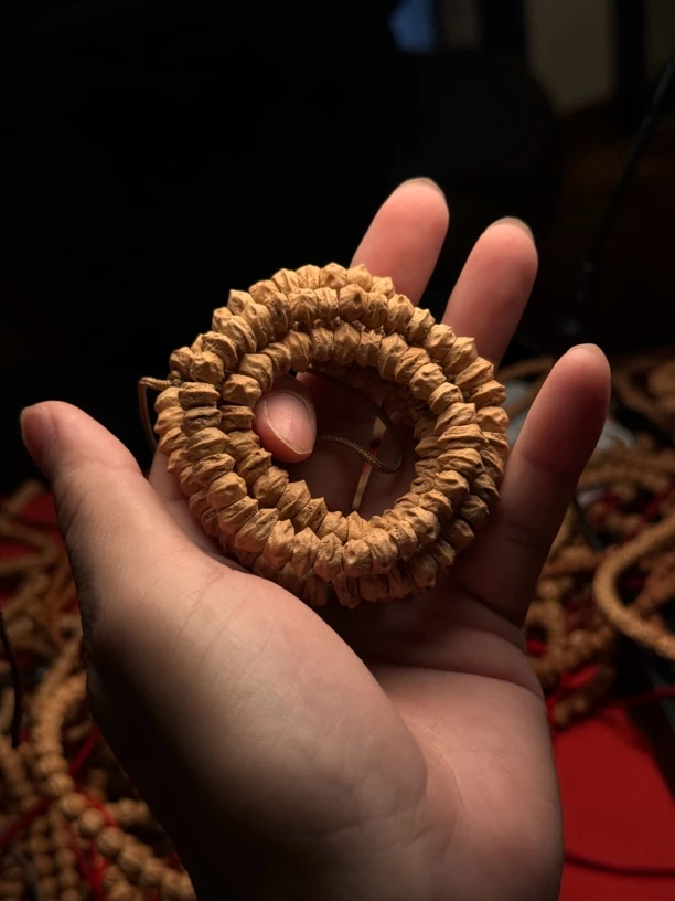 热振柏香籽白牙斜切横打108尺寸7➕