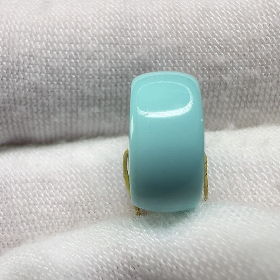 绿松石未镶嵌配饰10.8×5.5