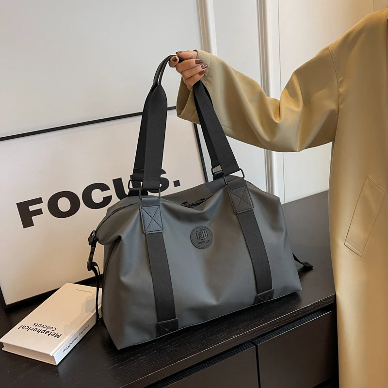 网红轻便旅行包斜挎旅行包出差旅行健身单肩休闲登机包多功能