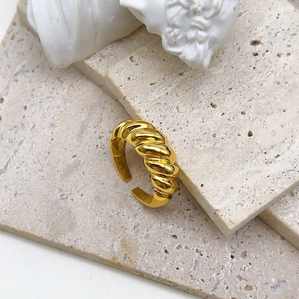 925银戒指 03081 好啊商店 925银戒指 开口可调节