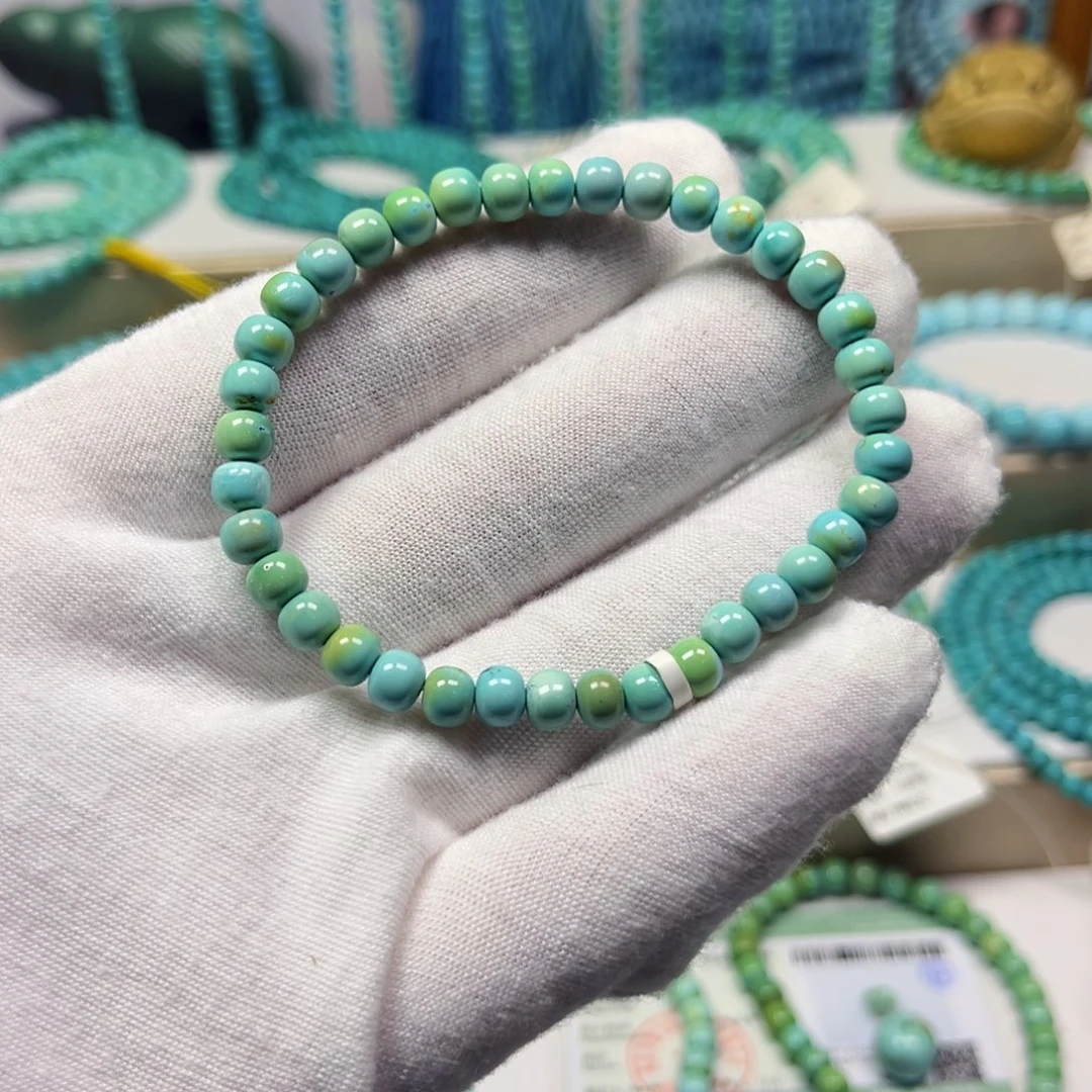 绿松石未镶嵌手链