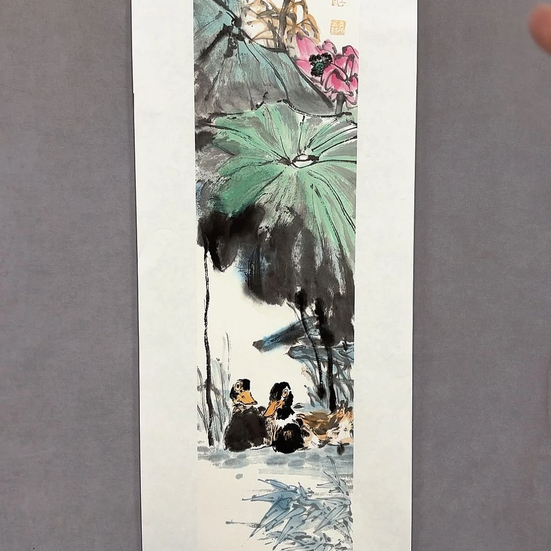 国画国画纯手绘作品请放心去藏