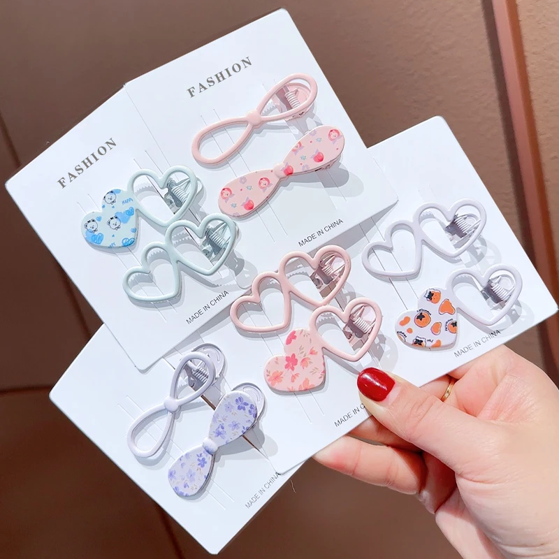 儿童可爱发夹女童后脑勺碎发卡公主侧边刘海夹宝宝碎发不伤发发饰