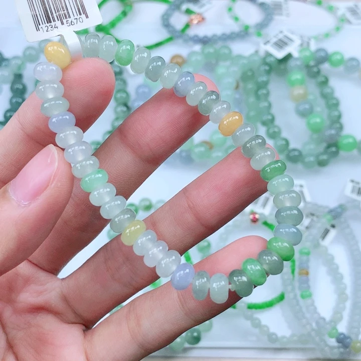 未镶嵌手链翡翠翡翠