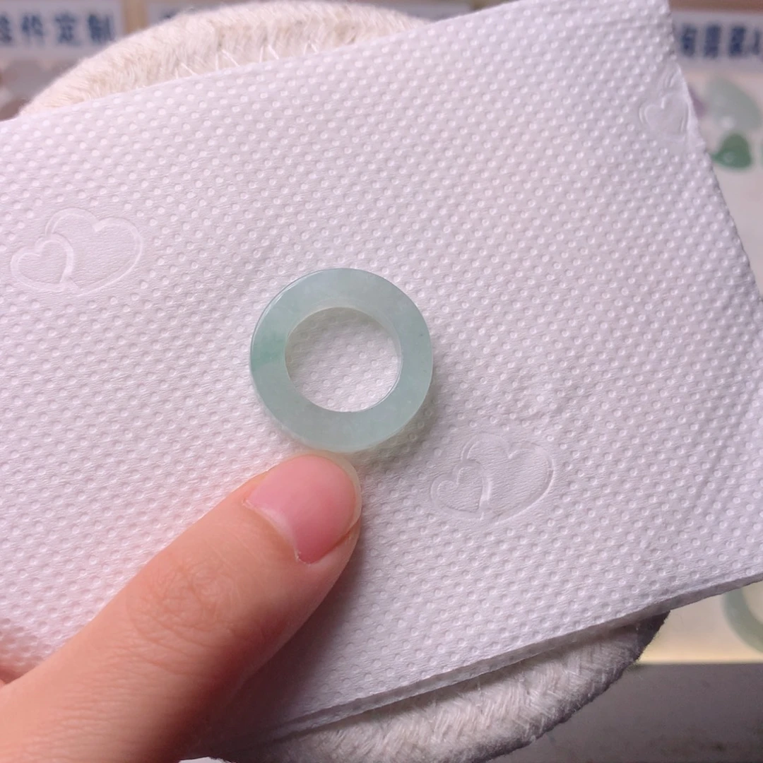 定制翡翠未镶嵌翡翠戒指