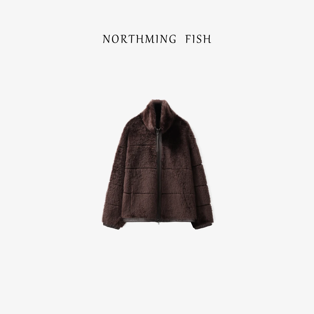 NorthMing fish「百穿不厌」极简老钱 保暖且时髦的羊皮革外套