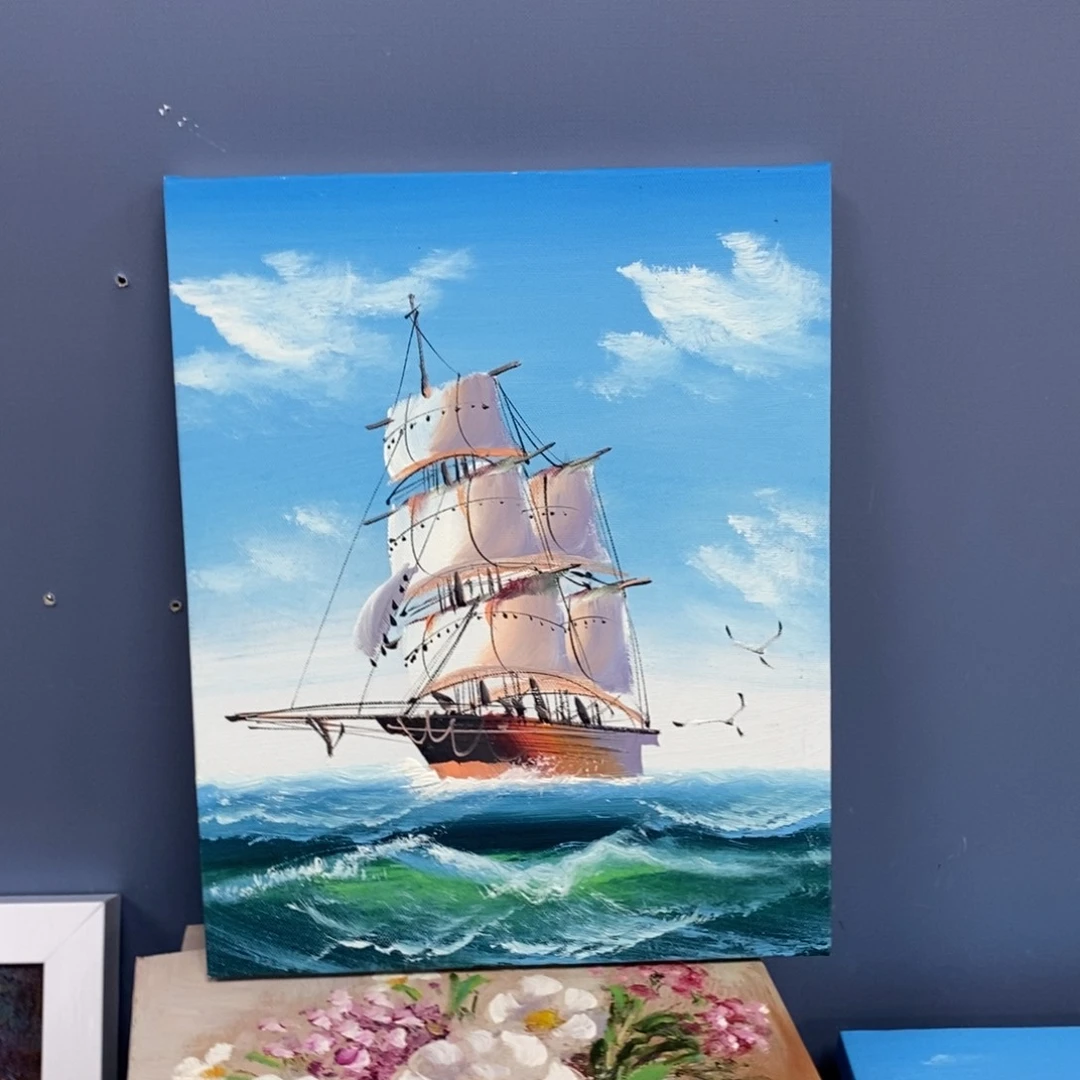 手工手绘精品油画