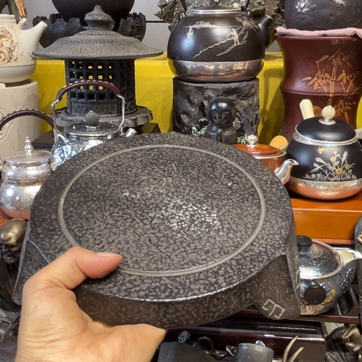 蜜安罐瓷香炉锡茶则