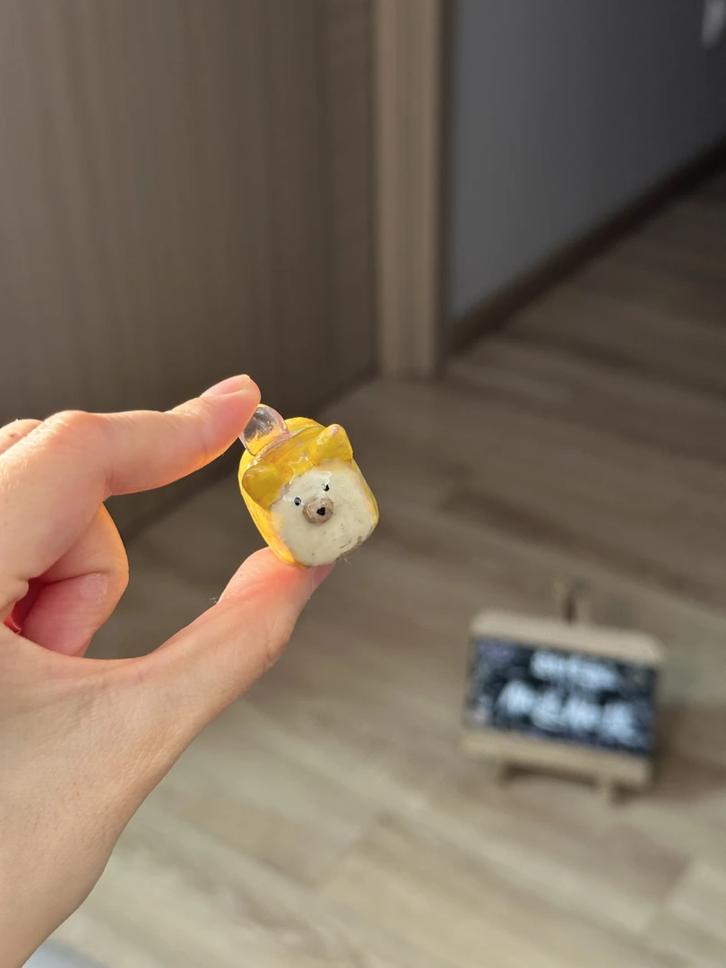 水晶小豆丁抽象面包柯基狗
